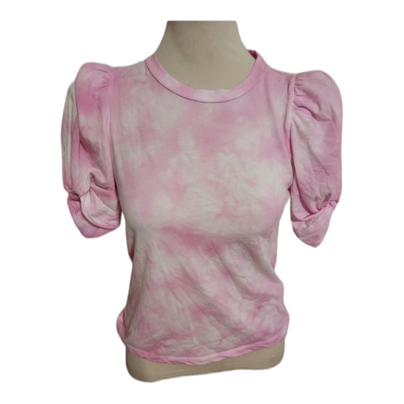 Generation Love Kelly Puff Pink/ white Tie Dye size xs - Picture 2 of 7